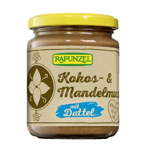 Crema cu Cocos, Migdale si Curmale Vegan 250gr Rapunzel