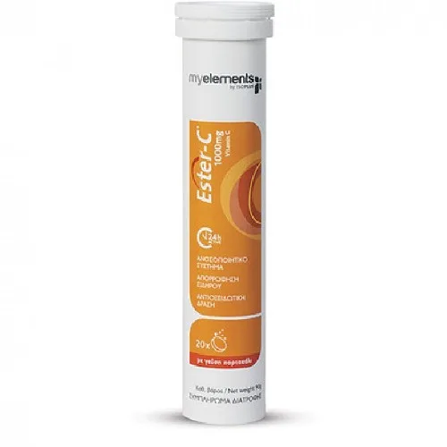 Ester-C 1000mg 20cpr efervescente My Elements