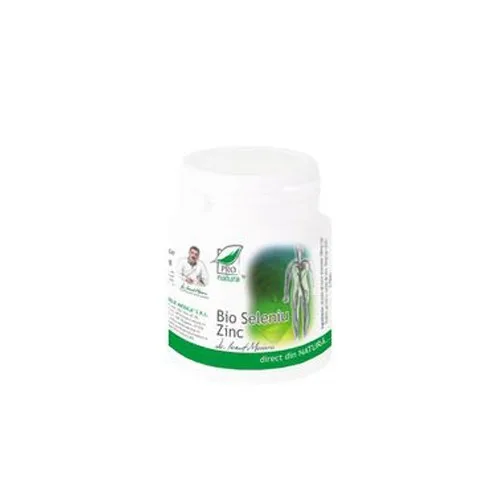 Bio Seleniu Zinc 60cps Ro Natura 