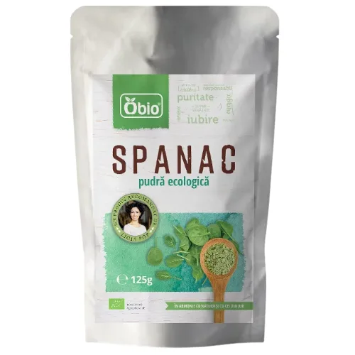 Spanac Pudra Eco 125g Obio