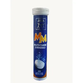 Multivita Si Minerale Efervescente Zdrovit 20 tab