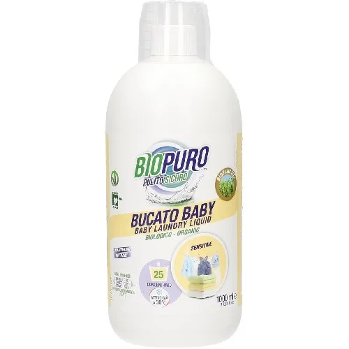 Detergent Hipoalergen pt Hainele Copiilor  Bio 1l BioPuro