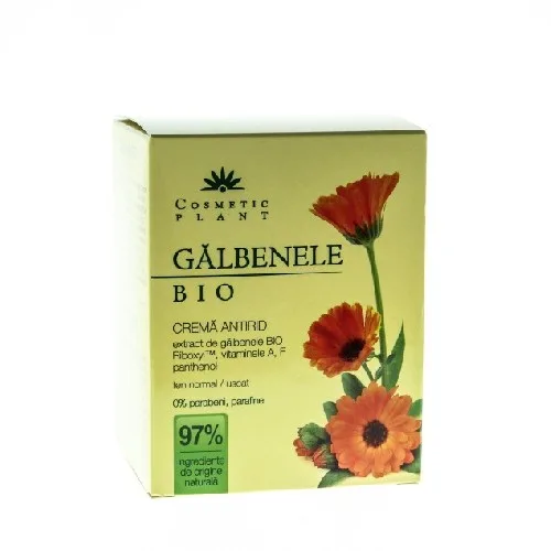 Crema Bio Antirid cu Galbenele 50ml CosmeticPlant
