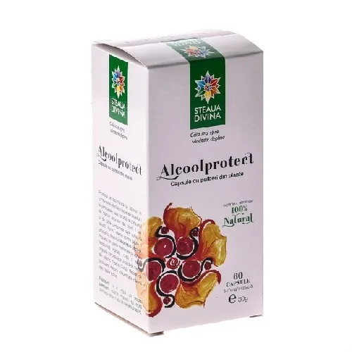 Alcoolprotect 60cps Steaua Divina
