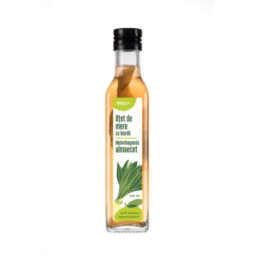 Oțet de Mere cu Leurdă, 250 ml, Natur+