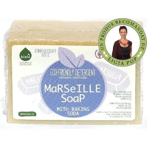 Sapun Solid de Marsilia Ecologic 140g Biolu