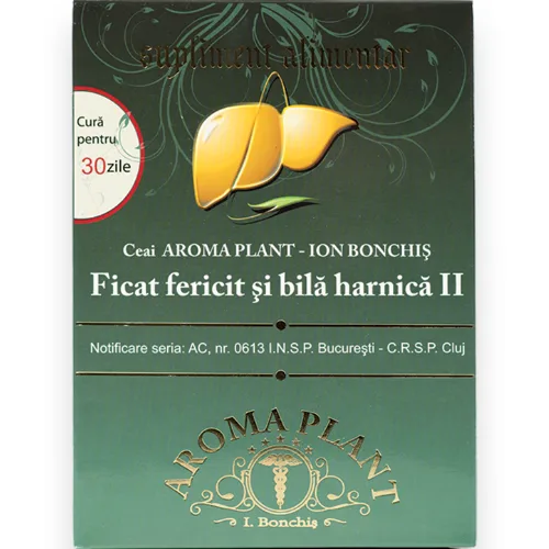 Ceai Ficat Fericit si Bila Harnica 2 320gr Aroma Plant