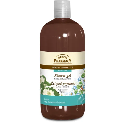 Gel de Dus Lotus si Iasomie 500ml Green Pharmacy 