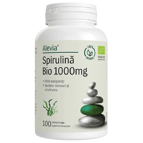 Spirulina Bio 1000Mg 100cpr Alevia 