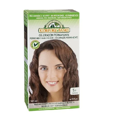 Vopsea de par Ciocolatiu 140ml Corpore Sano