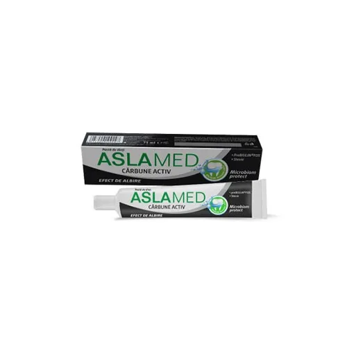 C-Pasta De Dinti Aslamed Carbune Activ Farmec