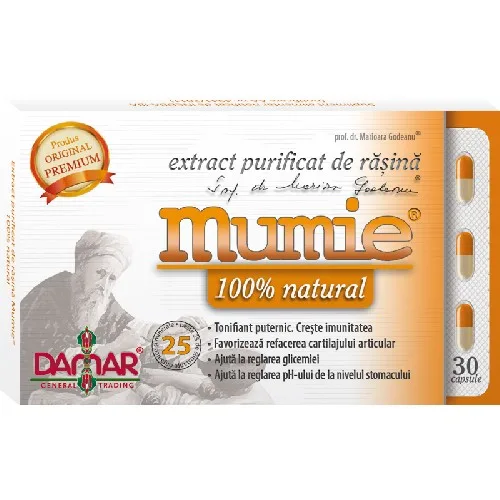 Extract Purificat de Rasina Mumie 30cps Damar 