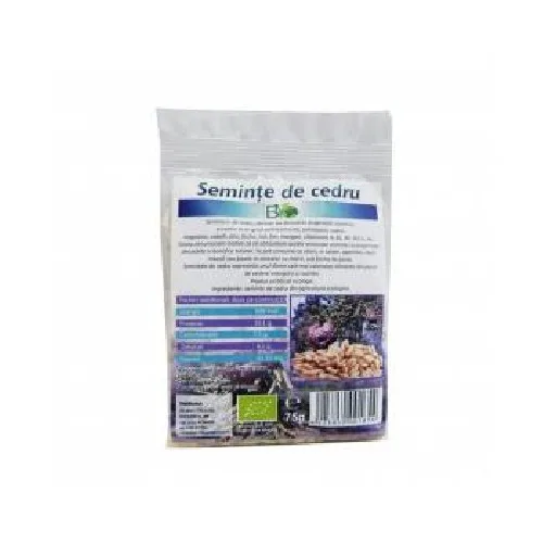Seminte De Cedru Siberian Eco 75gr Deco Italia