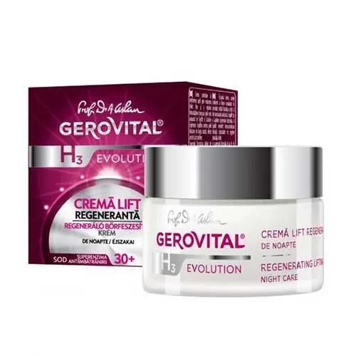Crema Lift Regeneranta de Noapte 30+ 50ml Gerovital
