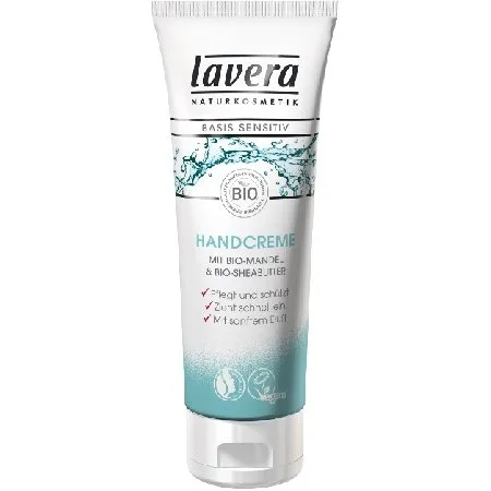 Crema de Maini Sensitiv cu Migdale si Unt de Shea 75ml Lavera