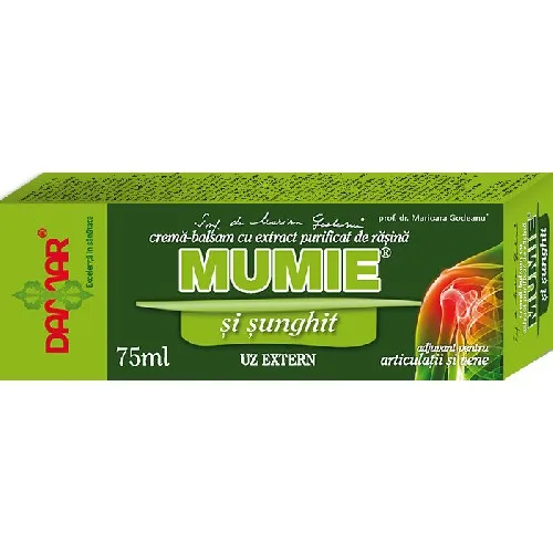 Crema balsam Sunghit cu rasina de Mumie 75ml Damar