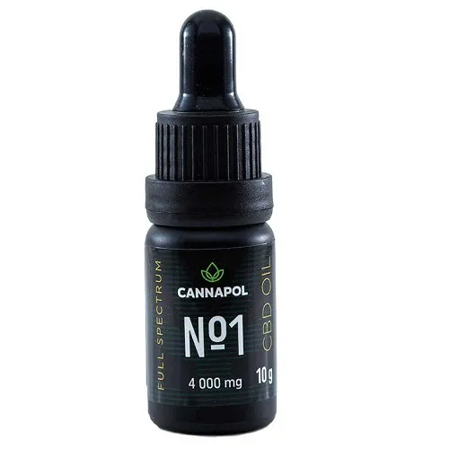 Ulei canabis CBD Cannapol No.1 40%, 10g
