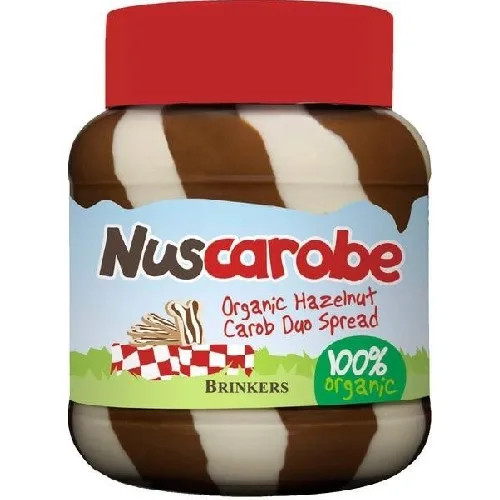 Crema de Alune Carob si Soia, 400gr, Brinkers