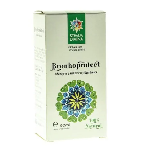 Tinctura Bronhoprotect 50ml Steaua Divina