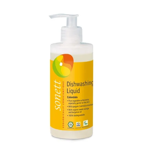 Detergent Ecologic pentru Spalat Vase cu Galbenele 300ml Sonett