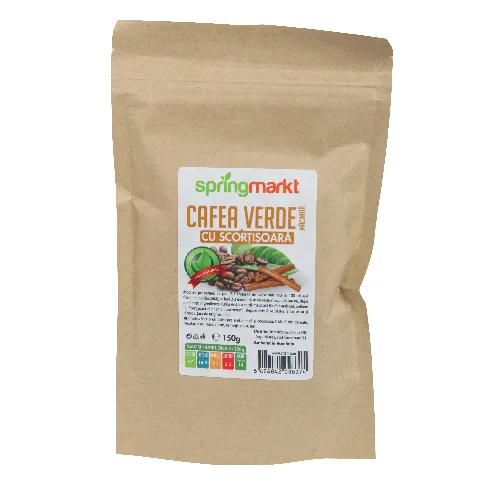Cafea Verde Macinata cu Scortisoara 150gr