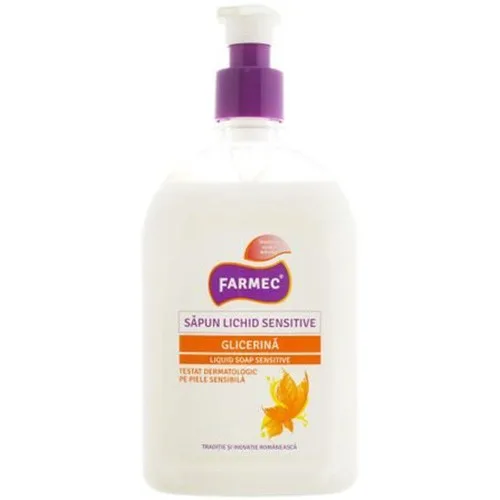 Sapun Lichid Sensitiv 500ml Farmec