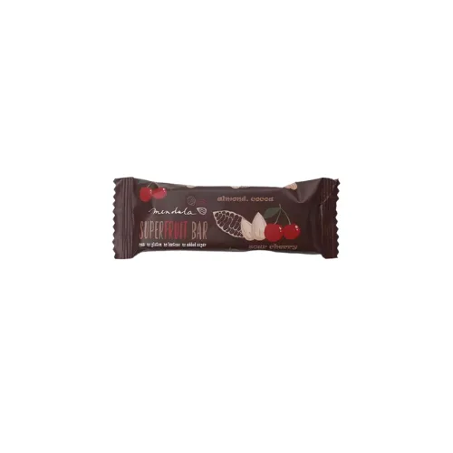 Baton cu Cacao si Visine 40gr Mendula