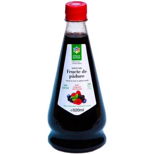 Sirop Fructe de Padure 520ml Steaua Divina 