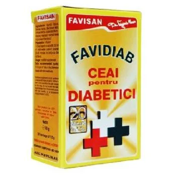 Favidiab Ceai 20gr Favisan