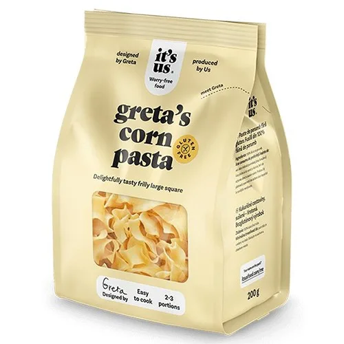 Taitei Patrati fara Gluten din Porumb 200gr It`s Us