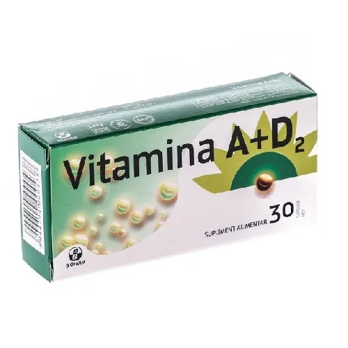 Vitamina A+D2 30cps Biofarm