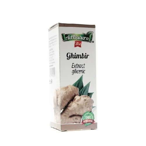 Extract Gliceric Ghimbir 50ml AdNatura