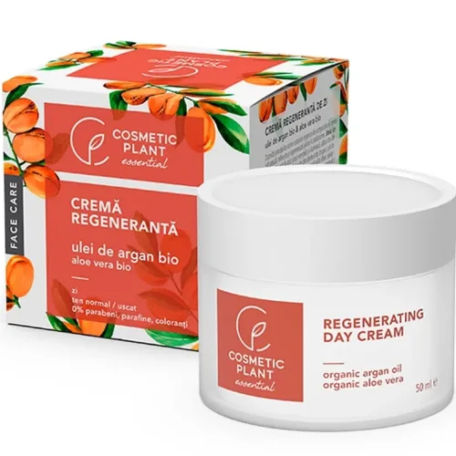 Crema Regeneratoare de zi cu ulei Argan & Aloe 50ml