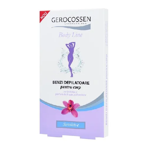 Benzi Depilatoare Orhidee 12+2 Gerocossen