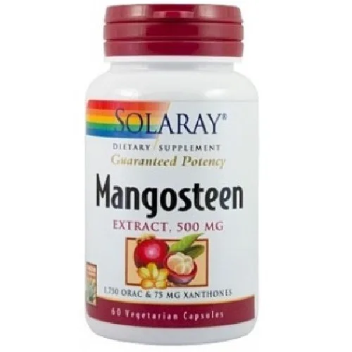 Mangosteen 500mg, 60cps, Solaray