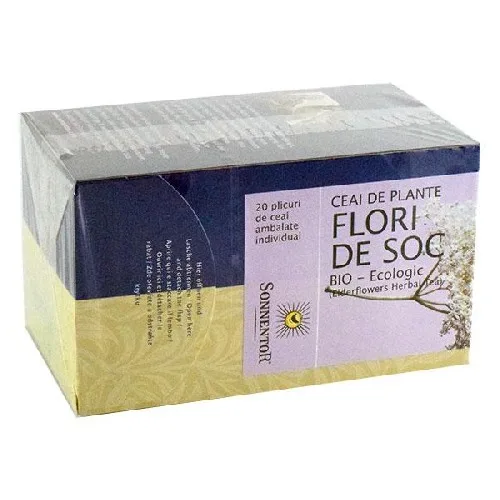 Ceai Flori de Soc Eco 18plicuri Sonnentor
