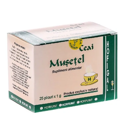 Ceai Musetel 25dz 1gr Hofigal