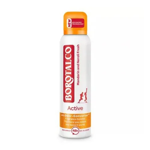 Deodorant Active Mandarin si Neroli Fresh 150ml Borotalco