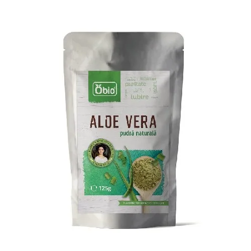 Aloe Vera Pulbere 125gr Obio