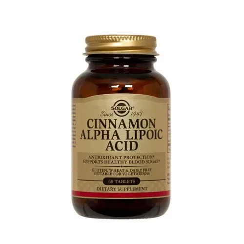 Cinnamon Alpha Lipoic Acid 60cpr Solgar