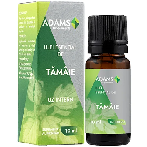 Ulei esential de Tamaie, uz intern, 10ml, Adams Supplements