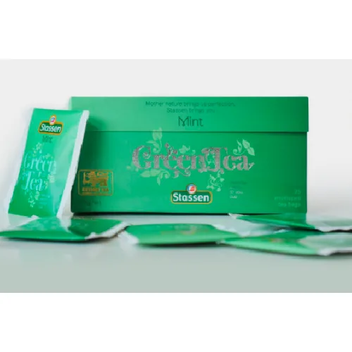 Ceai verde de Menta, 37,5gr, Stassen