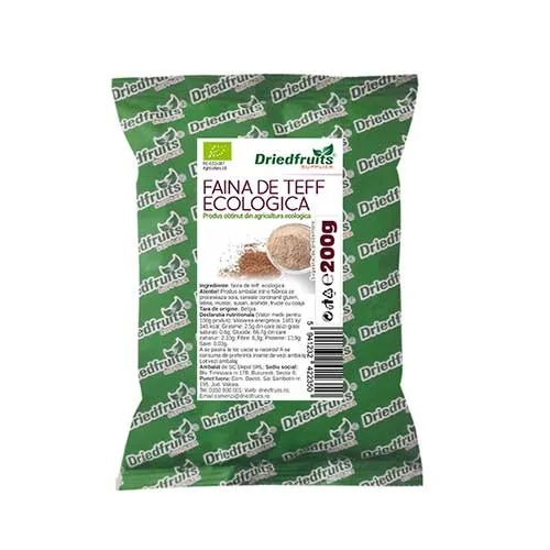 Faina Teff Bio 200gr, Driedfruits