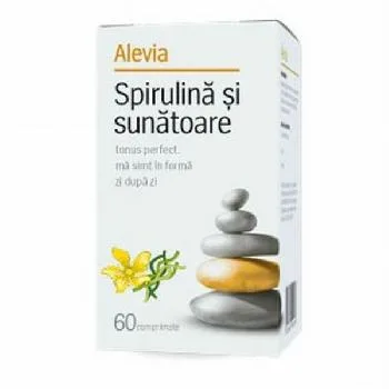 Spirulina Si Sunatoare 60cpr Alevia