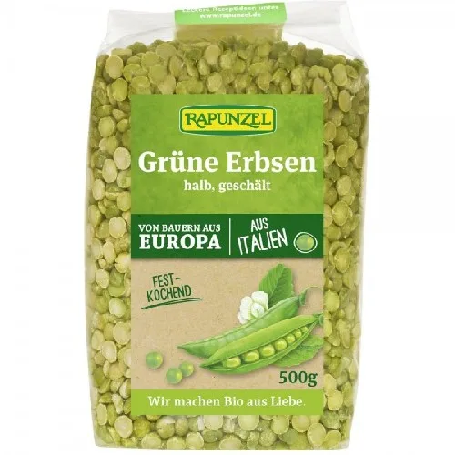 Mazare Verde Jumatati Eco 500g Rapunzel