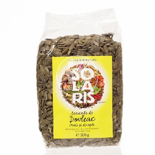 Seminte Crude Decojite de Dovleac 500gr Solaris