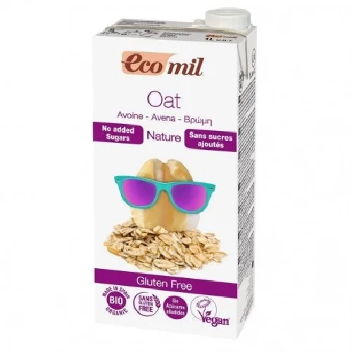 Bautura Eco Ovaz Fara Gluten, 1l, Ecomil