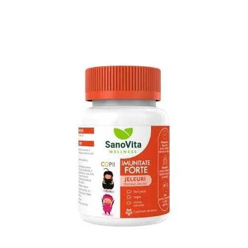 Wellness Jeleuri Copii Imunitate Forte, 30buc,  Sano Vita