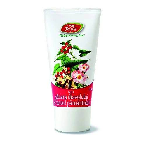 Gel Ghiara Diavolului si Untul Pamantului 50ml Fares