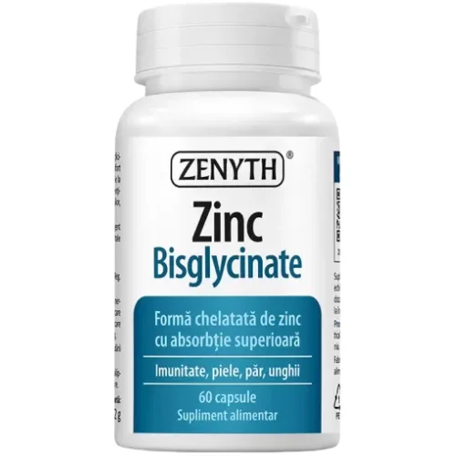 Zinc Bisglicinate 60cps Zenyth